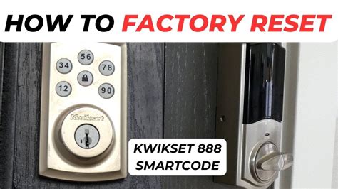 kwikset smart lock 888 reset code